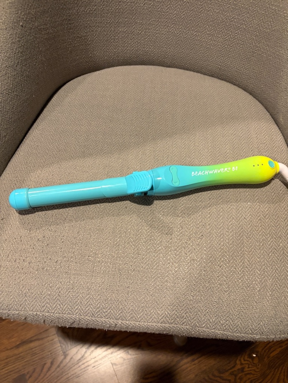 BEACHWAVER- Turquoise & Yellow